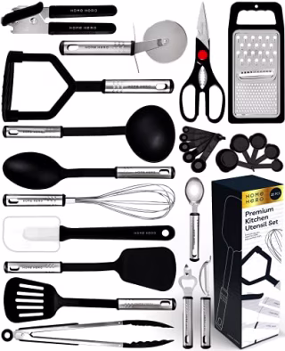 Home Hero 25pc Kitchen Utensil Set