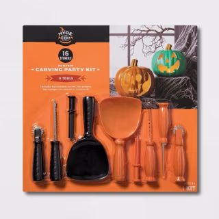 Hyde &amp; EEK! 9-Tool Pumpkin Carving Kit
