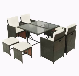 Clihome 9-piece Patio Conversation Dining set