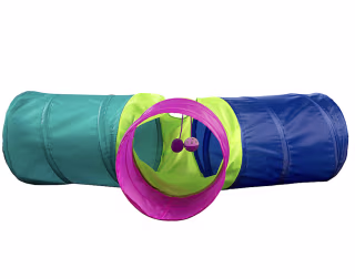 Whisker City Pop-Up Tri-Tunnel Cat Toy