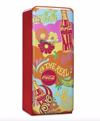 Smeg x Coca-Cola 1971 Unity FAB28 Refrigerator