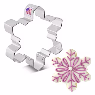 Ann Clark Geometric Snowflake Cookie Cutter