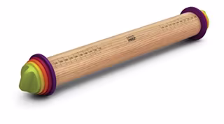 Joseph Joseph Adjustable Rolling Pin with Removable Rings