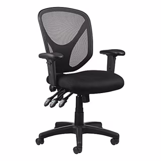 Realspace MFTC 200 Ergonomic Mesh Mid-Back Task Chair