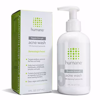Humane Regular Strength Acne Wash