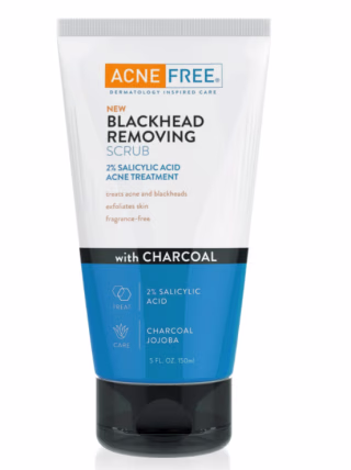 AcneFree Blackhead Removing Scrub With Charcoal