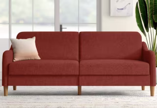 Dingler Round Arm Sleeper Couch