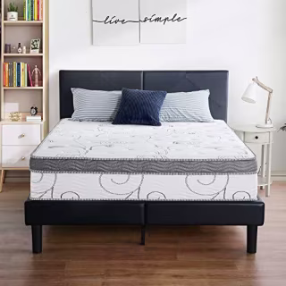 Olee Sleep 13-Inch Galaxy Euro Box Top Spring Mattress