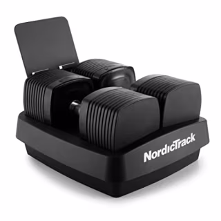 NordicTrack 50-pound iSelect Adjustable Dumbbells