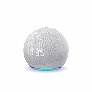 Echo Dot (4th Gen) with Clock