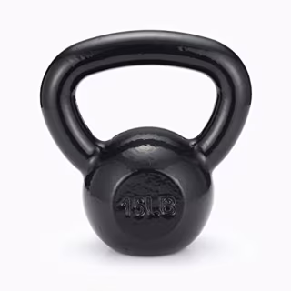 AmazonBasics Cast Iron 20-pound Kettlebell Weight