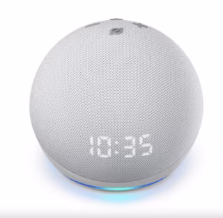 Amazon Echo Dot 4th Gen With Clock