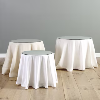 Ballard Designs Skirted Side Table