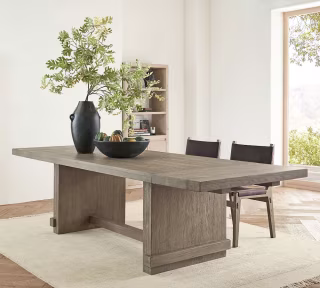 Pottery Barn Noe Extending Dining Table