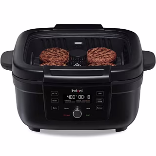 Instant 6-in-1 Indoor Grill and Air Fryer