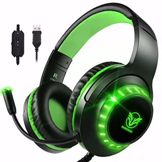 Pacrate 7.1 USB Stereo Gaming Headset with Microphone