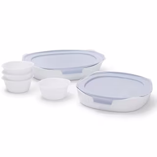 Rubbermaid Glass Baking Dishes 8 Piece Set