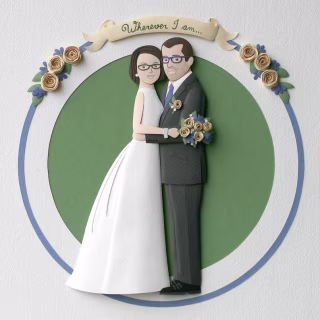 Personalized Wedding Portrait