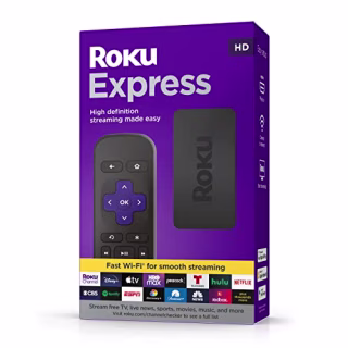 Roku Express 2022 HD Streaming Device