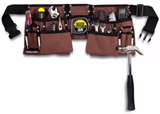 GlossyEnd Heavy-Duty Construction Tool Belt