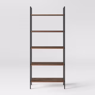 Target Project 62 72" 5 Shelf Loring Ladder Bookshelf