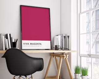SpeachlessCompany Viva Magenta Downloadable Wall Art