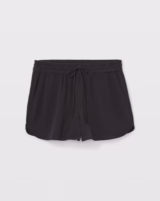 Club Monaco Silk Jogging Shorts