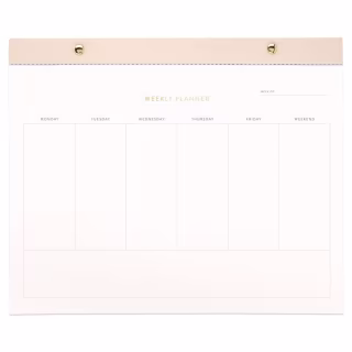 Sugar Paper Essentials Undated Weekly Planning Pad