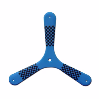 Blue Speed Racer Boomerang