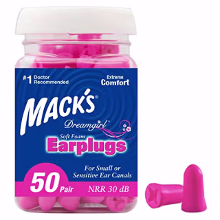 Mack's Dreamgirl Soft Foam Earplugs