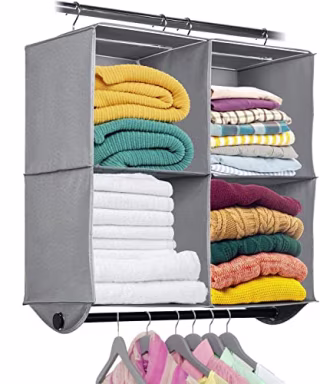 Holdn' Storage Hanging Closet Shelves