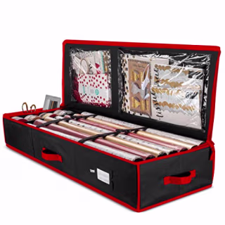 Zober Premium Wrapping Paper Storage Container