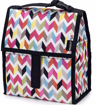 PackIt Freezable Lunch Bag with Zip Closure