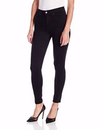Levi's Women's 721 High Rise Skinny Jeans, Soft Black, 28 (US 6) R (Amazon)