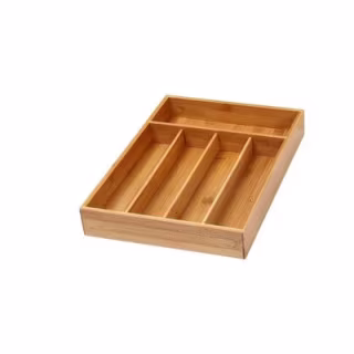 YBM Home Kitchen Utensil, Flatware, Cutlery Drawer Organizer Tray (1, 5 Compartment Fixed) (Amazon)
