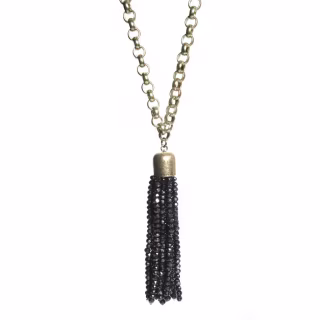 Chain Tassel Necklace