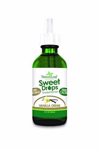 SweetLeaf Sweet Drops Liquid Stevia Sweetener, Vanilla Creme
