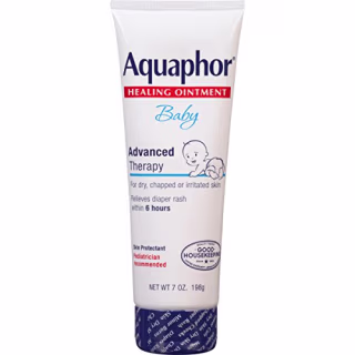 Aquaphor Baby Healing Ointment - For Chapped Skin, Diaper Rash and Minor Scratches - 7 oz. Tube