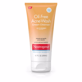 Neutrogena Oil-Free Acne Face Wash Cream Cleanser