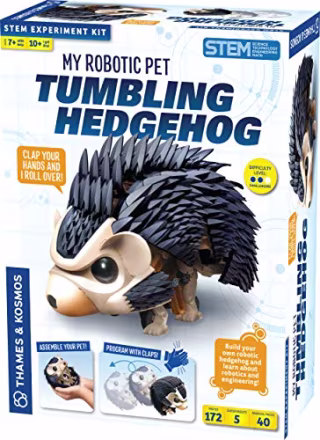 Tumbling Hedgehog Science Experiment & Model Building Kit