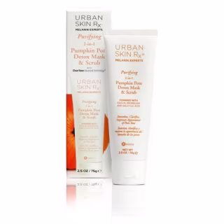 Urban Skin Rx Purifying Pumpkin Pore Detox Face Mask and Scrub - 2.5oz