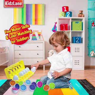 Kidzlane Color Matching Egg Set