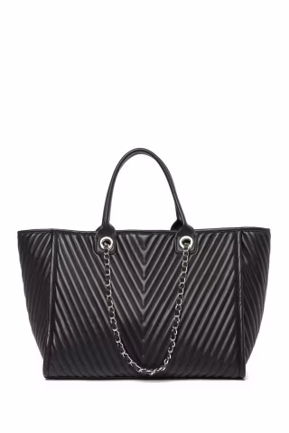 Steve Madden Quilted Tote Bag