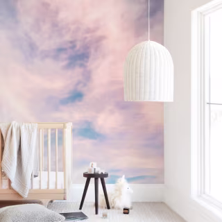 Cotton Candy Sky Wall Mural