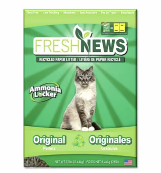 Fresh News Post Consumer Paper Pellet Cat Litter