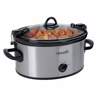 Crock-Pot Cook' N Carry Portable 6 Quart Slow Cooker