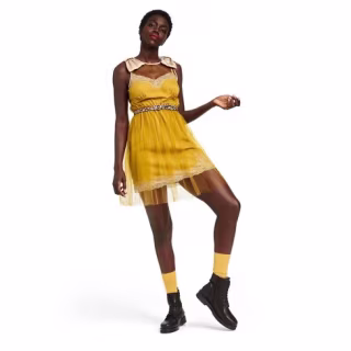 Sleeveless Slip Mini Dress