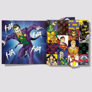 Men's DC Comics 15 Days of Socks in a Box Socks