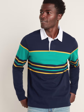 Thick-Knit Jersey Rugby
