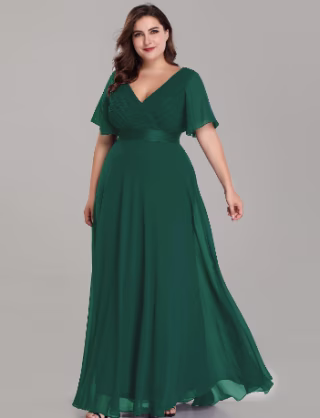 Ever-Pretty Plus-Size Formal Evening Dress